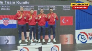 Kata timu bronzana medalja u La Korunji