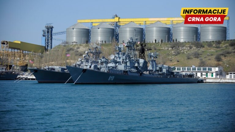 Ukrajina tvrdi da je napala ruske brodove i vojne objekte na Krimu