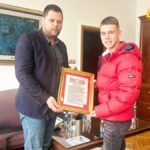 Kovačević ugostio mladog fudbalera Đukića