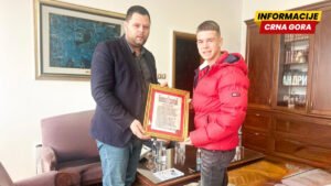 Kovačević ugostio mladog fudbalera Đukića