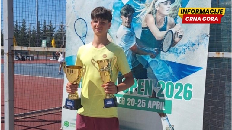 Lukovcu finale singla i titula u dublu na ITF turniru u Skadru