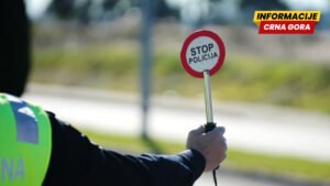 Đurđevac: Pojačane kontrole saobraćajne policije širom Crne Gore tokom praznika i vikenda