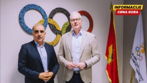 Predsjednik OKS-a Dejan Tomašević u prvoj zvaničnoj posjeti Crnoj Gori