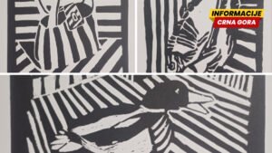 CDPR donirao crteže studentica FLU-a za ljekarske sobe Doma zdravlja u Mojkovcu