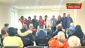 Humanitarni muzičko-pjesnički program Dragana Koprivice i prijatelja održan u Domu starih „Nikšić“