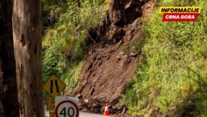 Saobraćaj i dalje obustavljen na putu Đurđevića Tara–Mojkovac zbog odrona