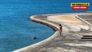 Sunčano aprilsko vrijeme privuklo prve kupače u Herceg Novom