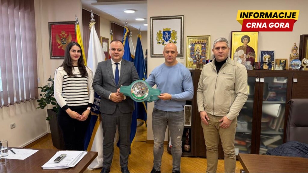 Katić upriličio prijem za bokserskog šampiona Vidakovića