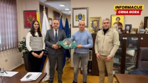 Katić upriličio prijem za bokserskog šampiona Vidakovića