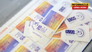 Poštanska marka u čast 25 godina Centralne banke Crne Gore