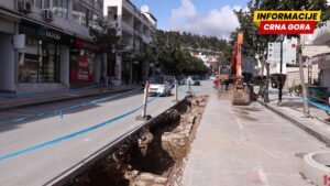 Zaustavljeni radovi na vodovodnoj mreži u Ulcinju, pronađeni ostaci starih građevina