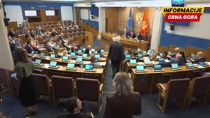 UŽIVO Predlog DNP-a o izmjeni Zakona o državnim simbolima nije ušao na dnevni red parlamena