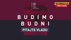 Kordić u emisiji “Budimo budni – Pitajte Vladu” na TVCG