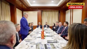 Milatović u Skoplju sa privrednicima: Jačanje trgovine i poslovnog povezivanja regiona