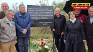 UBNOR i antifašisti Nikšića položili cvijeće na spomen ploču u Jasenovom Polju