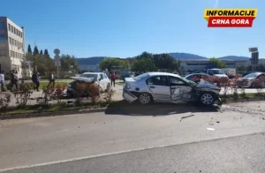 Bar: Povrijeđene dvije osobe u saobraćajnoj nezgodi na bulevaru JNA
