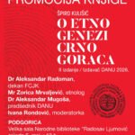 Narodna biblioteka ‘Radosav Ljumović’ prikazuje knjigu o etnogenezi Crnogoraca 6. maja