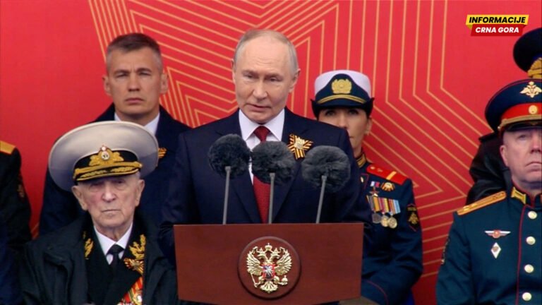 Putin obavećava pobedu na vojnoj paradi u Moskvi