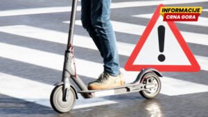 Dva dječaka teško povrijeđena u sudaru električnog trotineta i automobila u Čačku