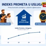 Usluge: Veći indeks prometa na godišnjem nivou