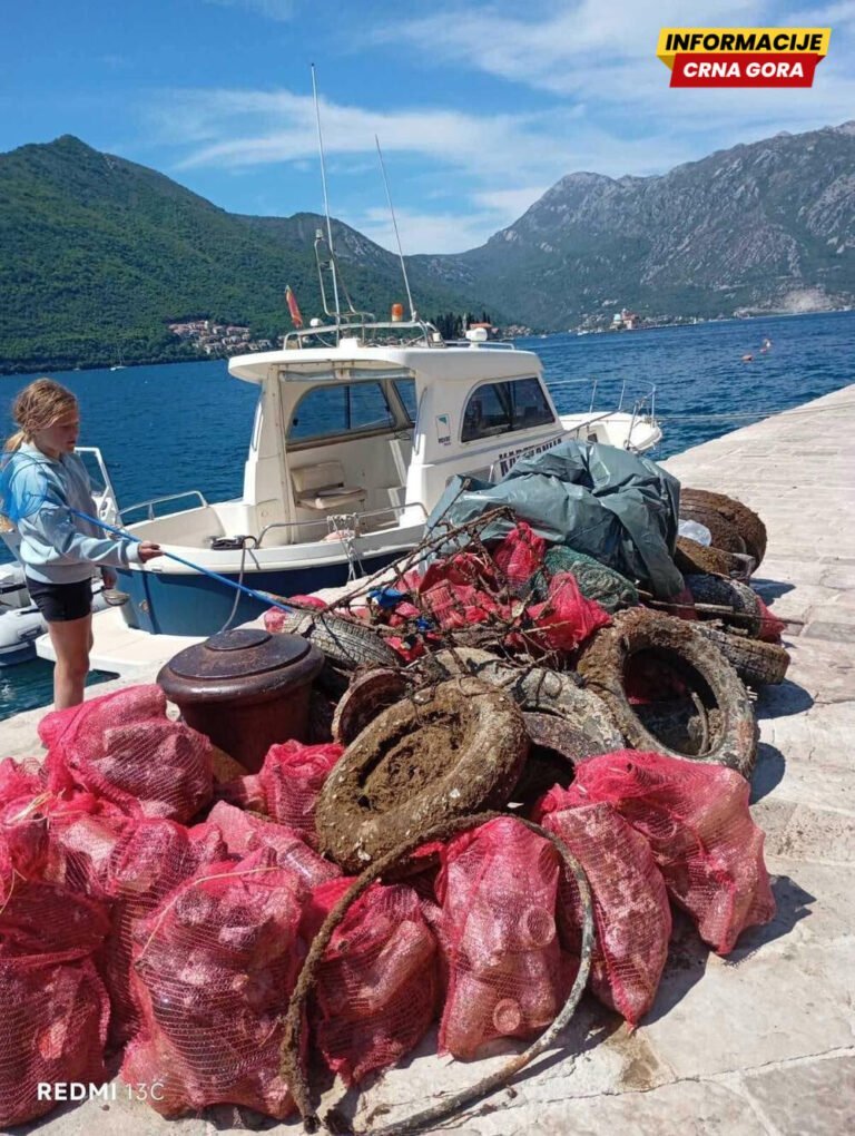 Caritas Kotorske biskupije u Perastu organizovao ekološku akciju