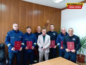 Sedmorici pljevaljskih vatrogasaca zahvalnice za dvije decenije službe građanima