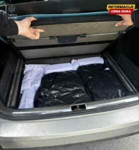 Krivična prijava protiv Beranca: Pretresom automobila pronađeno 30 kilograma duvana bez dokumentacije