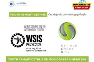Youth 4smart Cetinje: Crnogorski projekat među TOP 360 za UN nagradu