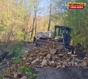 Bijelo Polje: Saniran dio puta u Rakiti