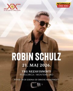 I Robin Šulc 21. maja na Trgu nezavisnosti