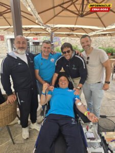 Budva i DDDK 'Radivoje Pima': 102 jedinice krvi prikupljeno u četvrtoj akciji davanja