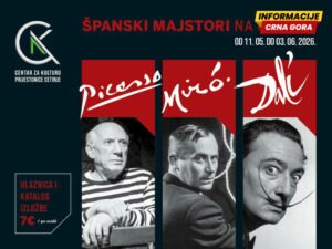 Pikaso, Dali i Miro prvi stižu na Cetinje, a za njima i drugi svjetski velikani