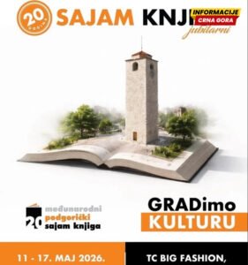 Danas počinje 20. Podgorički sajam knjiga