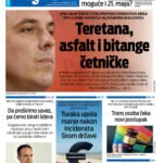 Informacije CG Objavljuje Novu Naslovnu Stranu za 11. Maj 2026