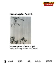 Prenamjena prostora i društvenog sjećanja u Galeriji MSUCG