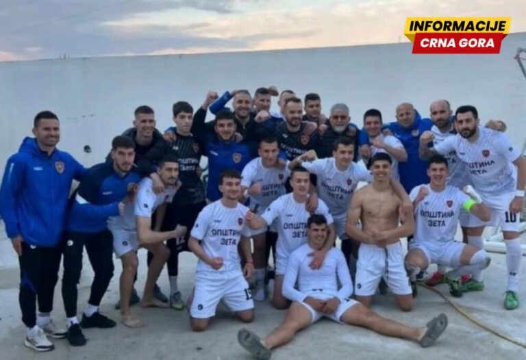 Zeta osvojila regiju - prvi crnogorski šampion, Brskovo i Budva za ulazak u Drugu ligu