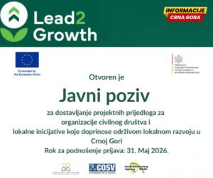 Otvoren poziv vrijedan 350.000 eura za razvoj ruralnih zajednica u Crnoj Gori