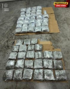 Uhapšen Tuzanin osumnjičen za šverc 63 kg marihuane