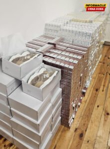 Uhapšen Rožajac, pretresom pronađene cigarete vrijednosti 45.000 eura