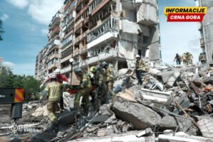Sedmoro poginulih u ruskom napadu na Kijev, 20 ljudi nestalo