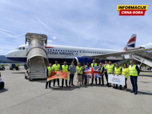 British Airways stigao u Tivat: Britanski nacionalni avioprevoznik…