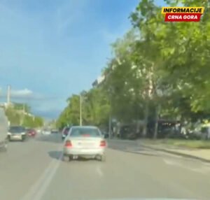 Vozac ukapljao pod dejstvom alkohola u Podgorici