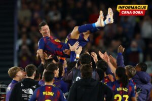 Levandovski emoćionno se oprosti od Nou Camp-a