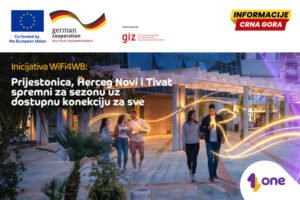 Inicijativa WiFi4WB: Prijestonica, Herceg Novi i Tivat spremni za sezonu uz dostupnu konekciju za sve