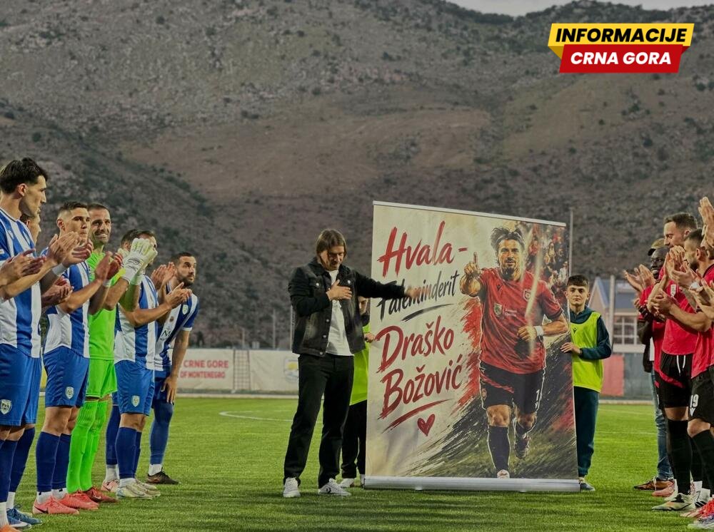 Besa arena neće zaboraviti Draškove majstorije - Dečić se zahvalio Božoviću