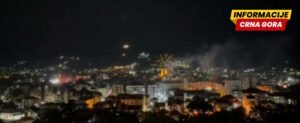 Bijelo Polje: Ispaljen vatromet povodom 20 godina nezavisnosti