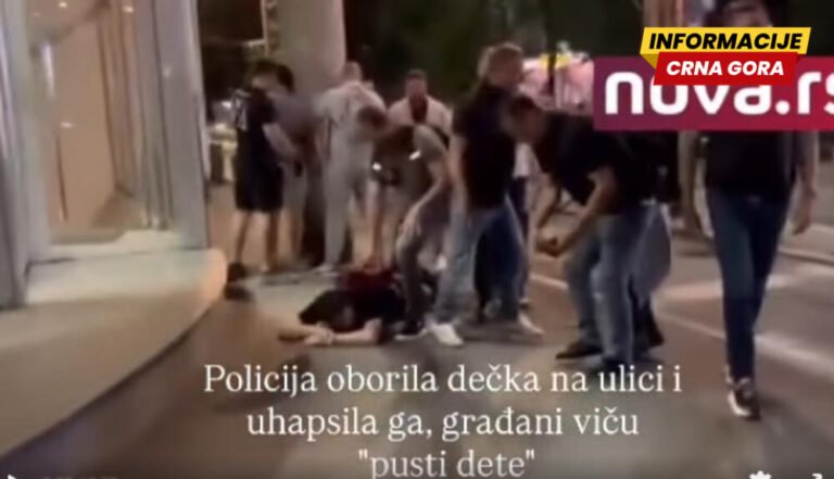 VIDEO Nova.rs: Policija u civilu obara građanina na zemlju i odvodi ga, on ponavlja "ništa nisam uradio"