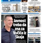 Novi izdanje Naslovnice Informacije CG: Novosti od 27. maja 2026