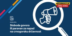 DFC analiza: Sloboda govora ili paravan za napad na crnogorsku državnost