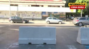 Podgorica: Ograde i barikade koje su postavljene u centru grada nijesu privremena mjera